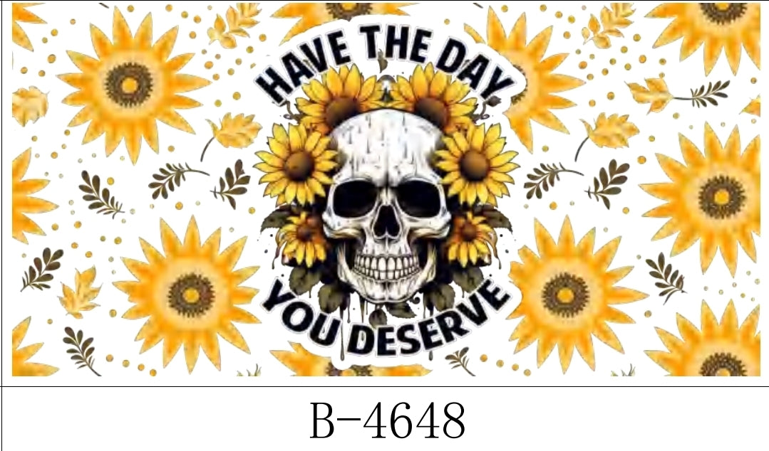 B-4648 Day you deserve