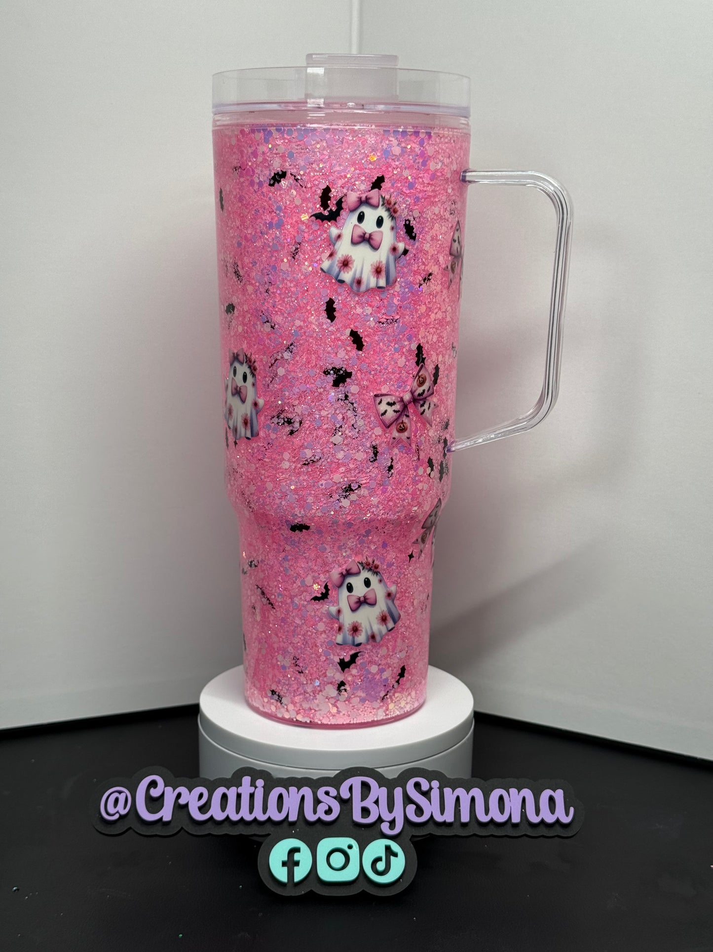 Pink ghost cup