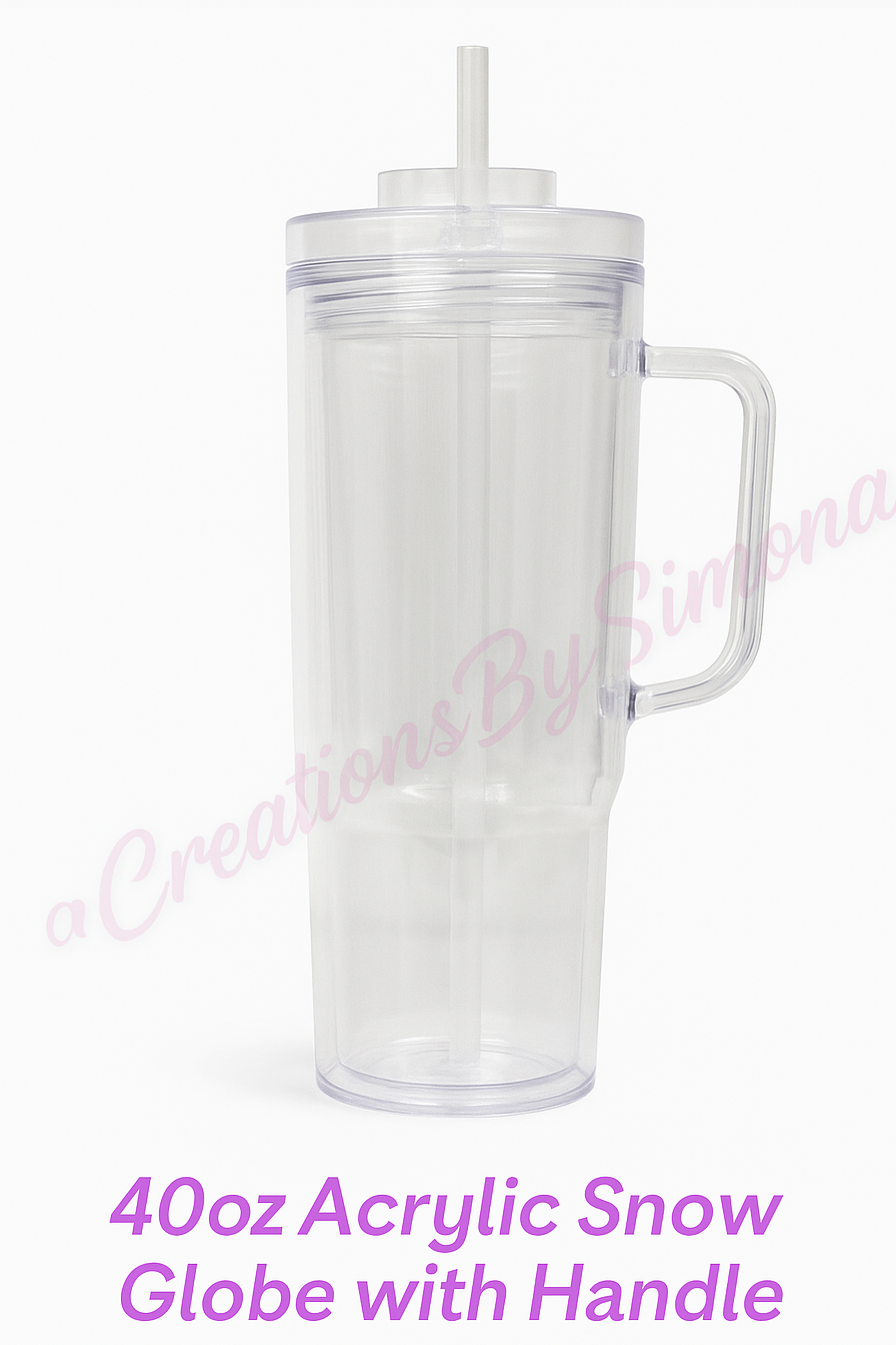 40oz Tumbler with handle