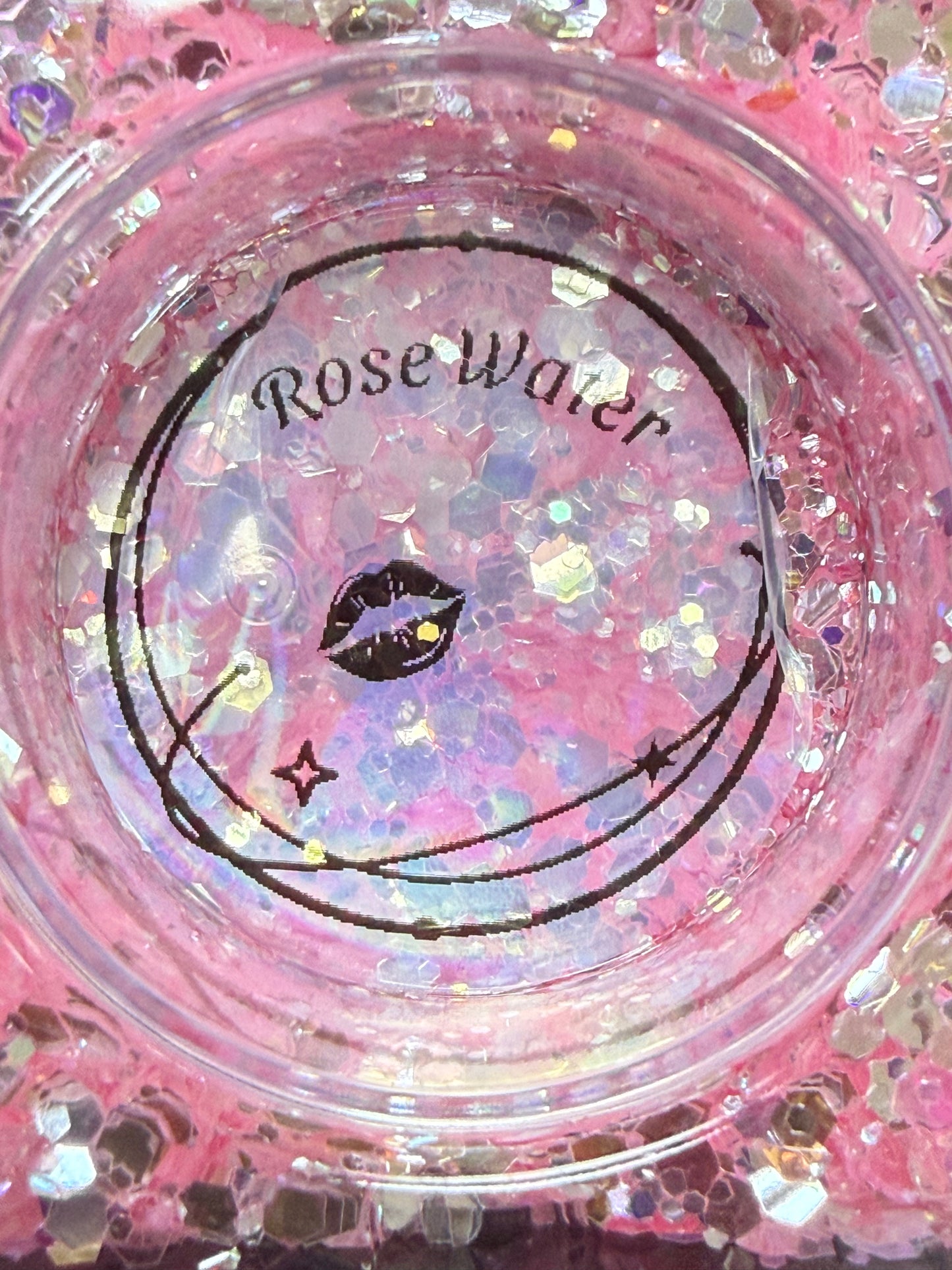 Glitter ROSE WATER