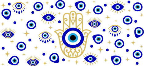 Evil Eye Hamsa V 854