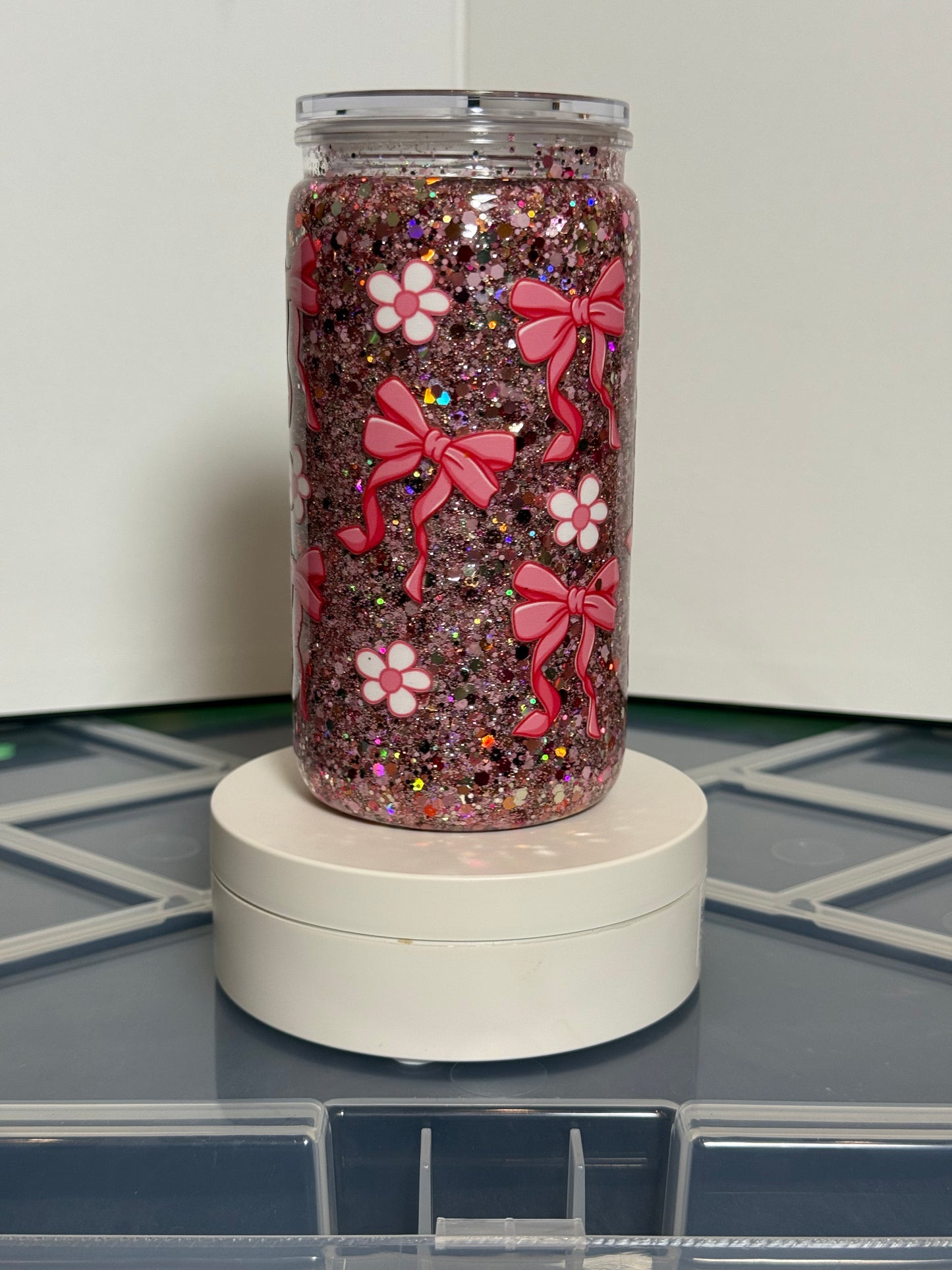 16oz premade cup, ready to ship