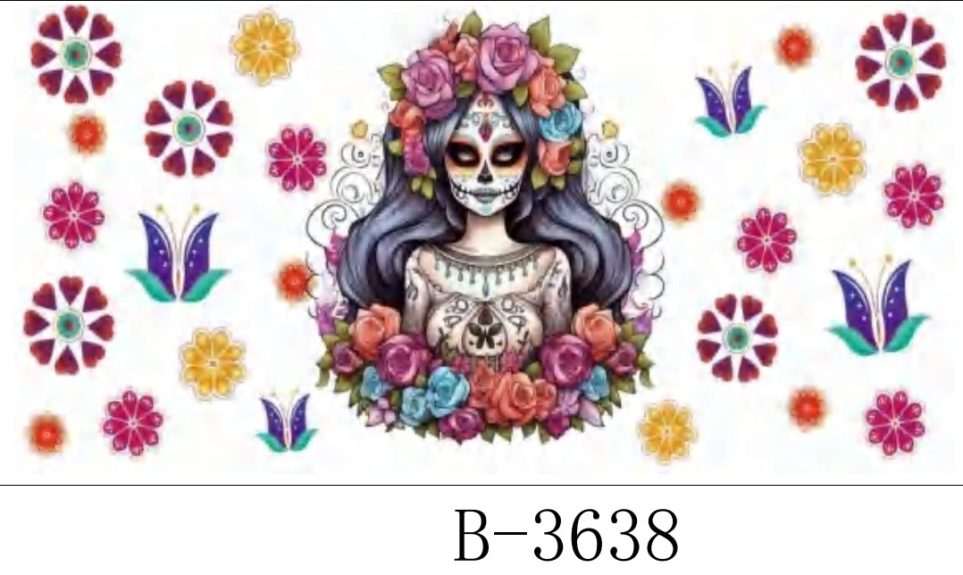 B-3638 dia de los muertos