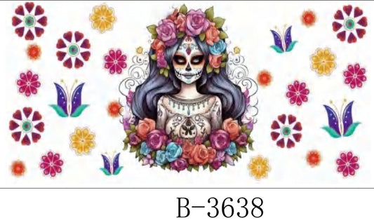 B-3638 dia de los muertos