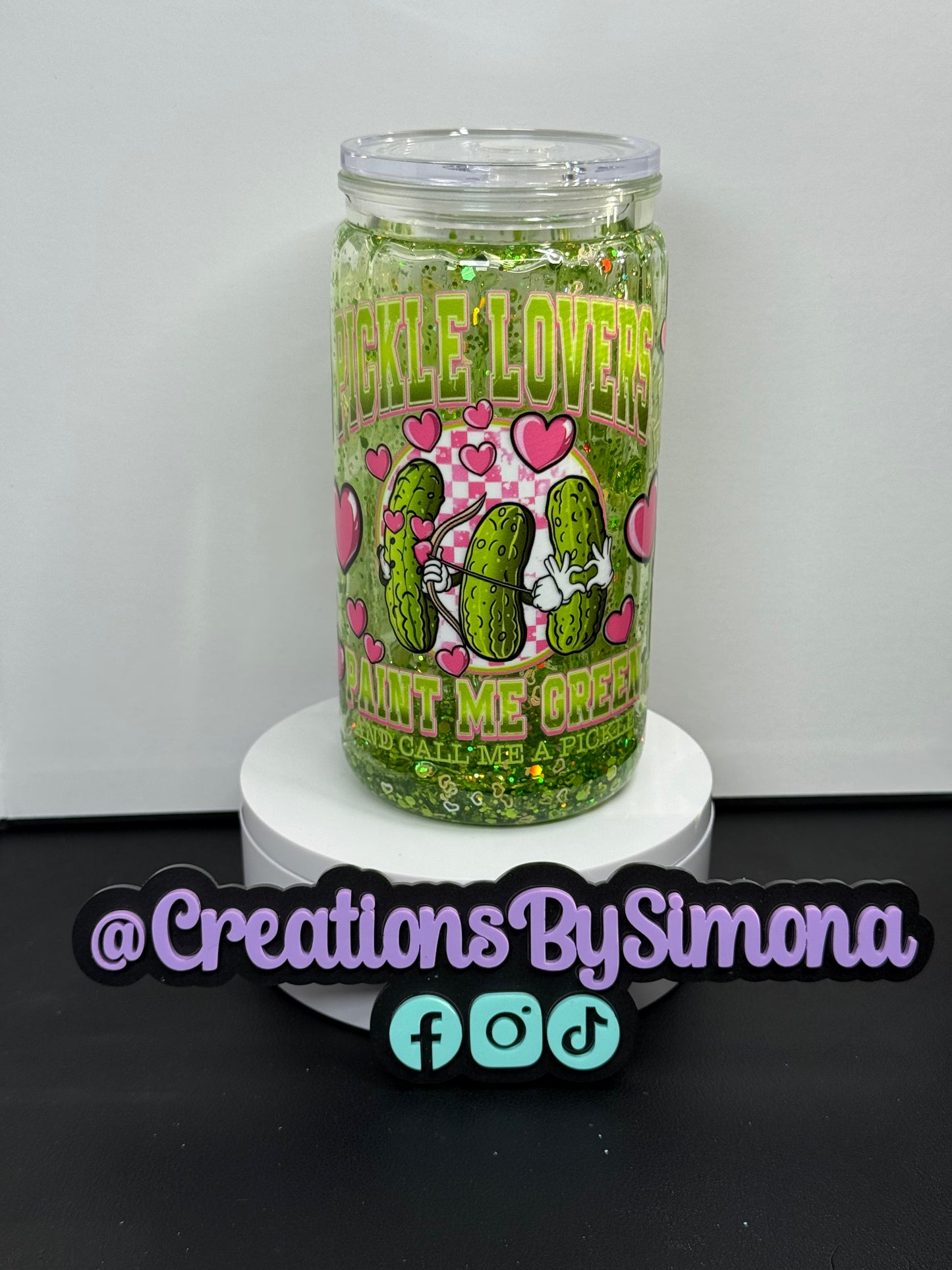 Pickle honey drip cup