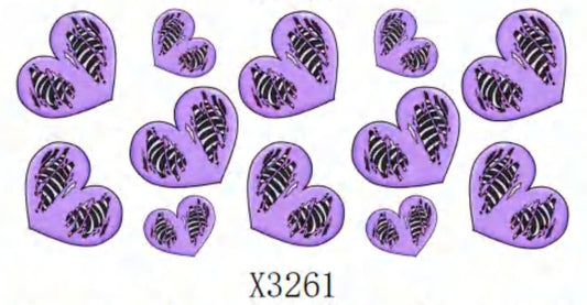 X3261 Hearts