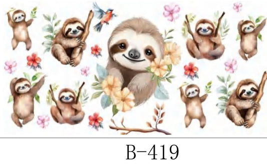 B – 419 sloth