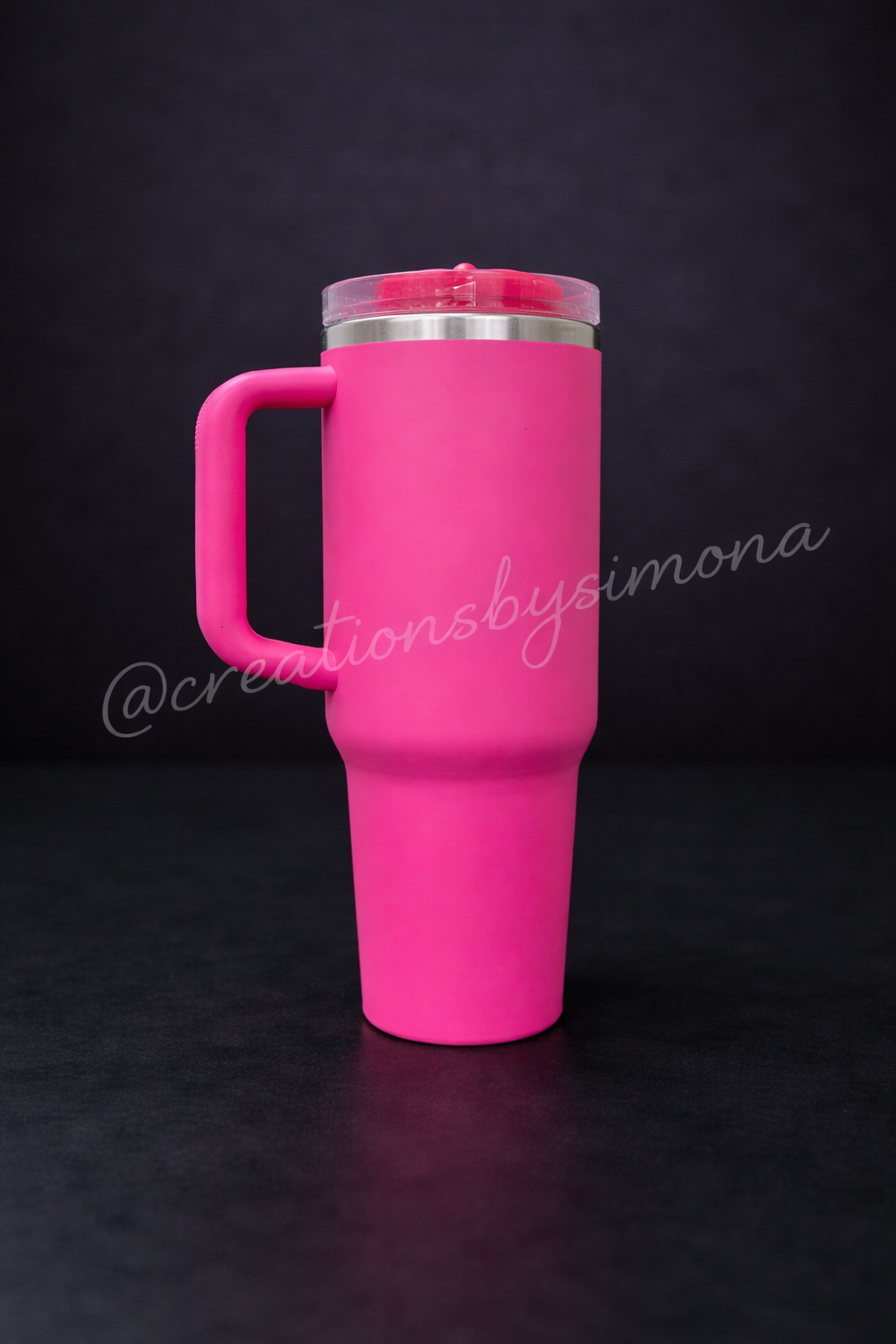 40oz STAINLESS STEEL Tumbler with handle