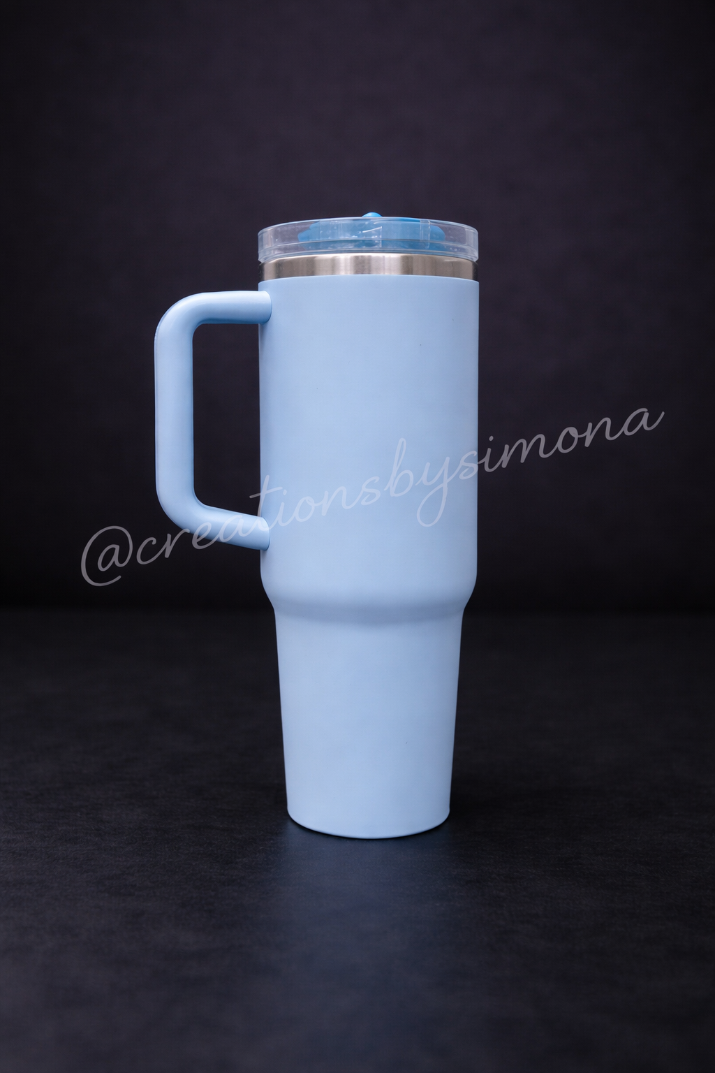 40oz STAINLESS STEEL Tumbler with handle