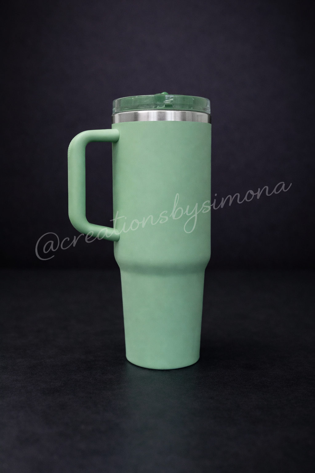 40oz STAINLESS STEEL Tumbler with handle
