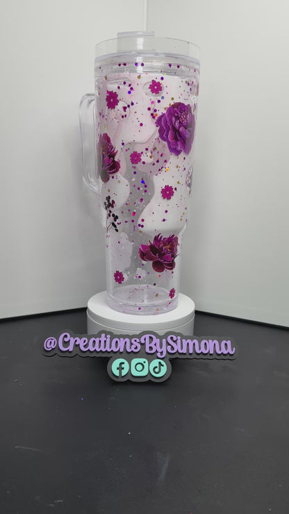 Peony White Lava Cup