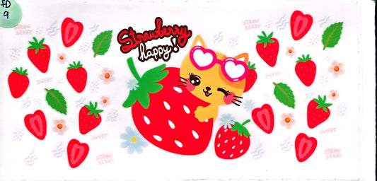 Strawberry cat