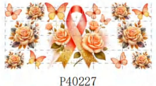 P40227 Orange ribbon