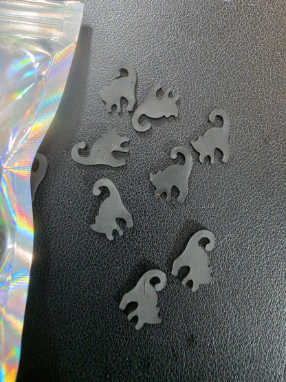Clay Shapes BLACK CATS