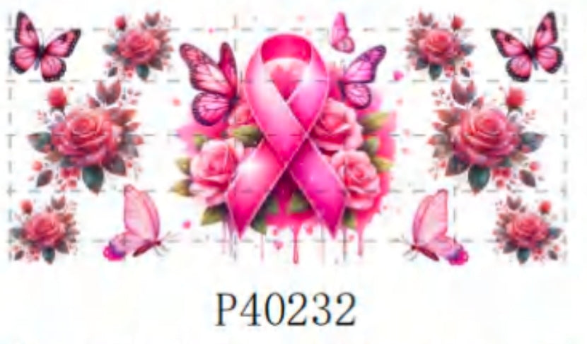 P40232 Pink ribbon