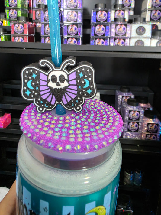 Moth Straw Charm