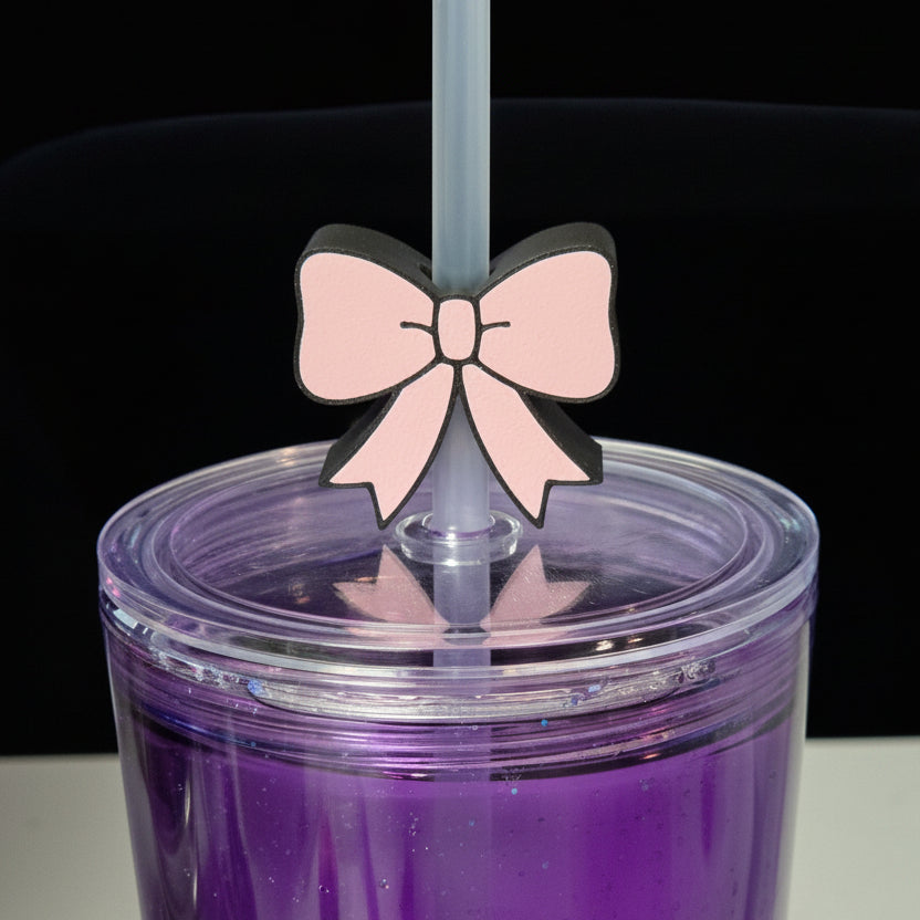 Straw charm Bow
