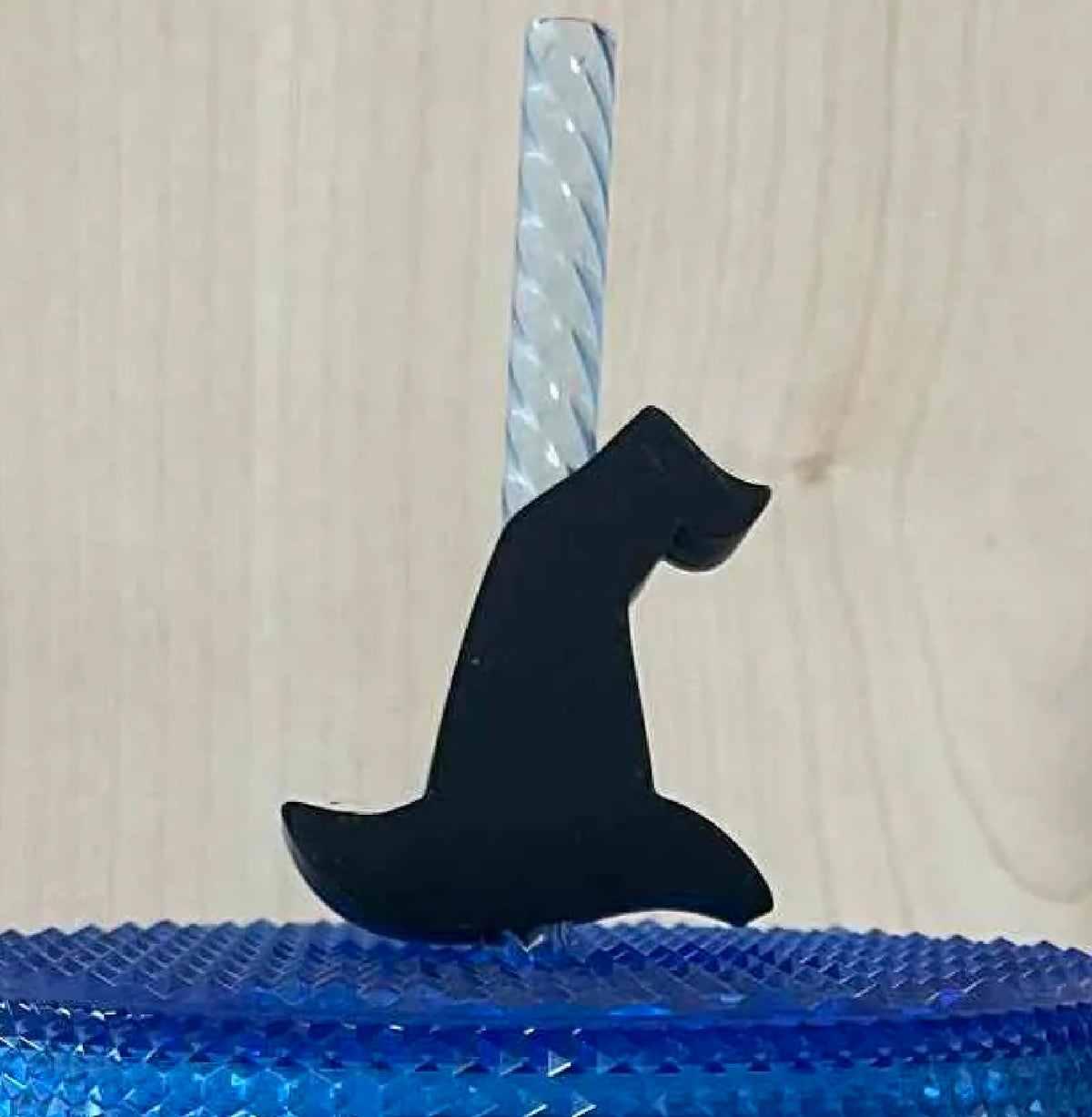 Witch Hat Straw Topper