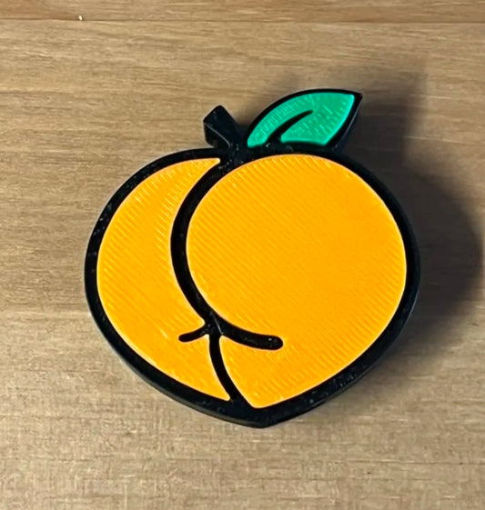 Peachy Straw Charm