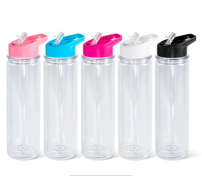 18 oz Adult Tall Colored flip top sip cup