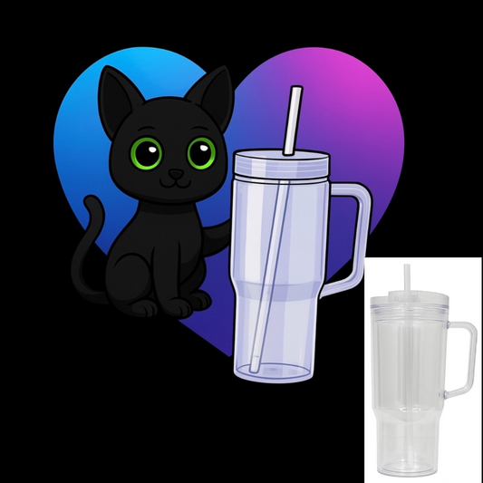 40oz Tumbler with handle