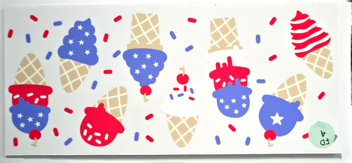 4th of July ice cream