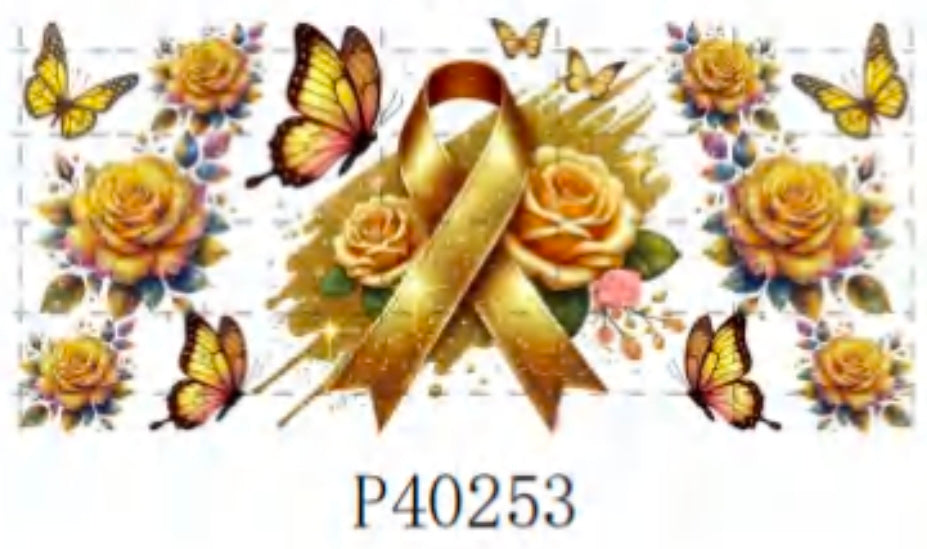 P40253 gold Ribbon