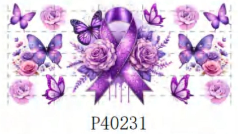 P40231 purple ribbon
