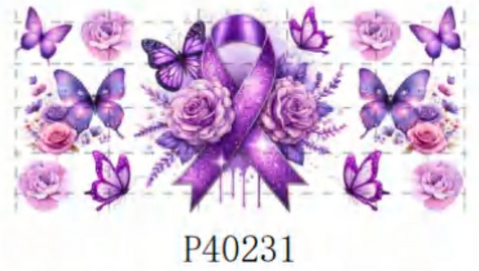 P40231 purple ribbon