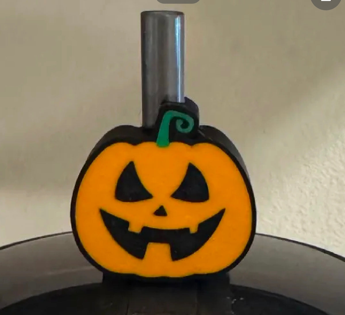 Jack-o'-lantern straw Topper