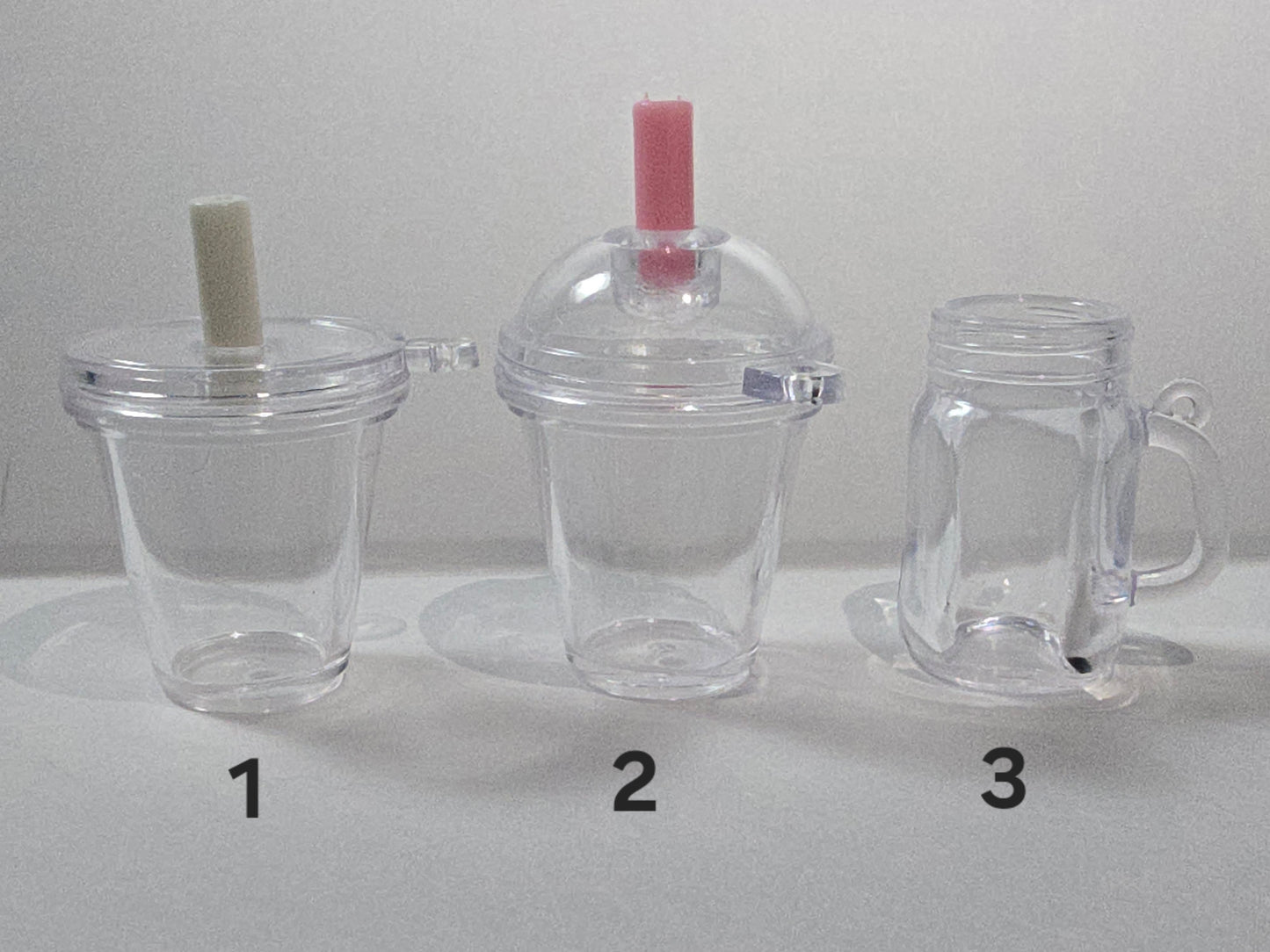 Mini keychain tumblers