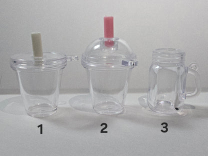 Mini keychain tumblers
