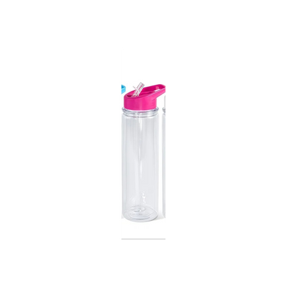 18 oz Adult Tall Colored flip top sip cup